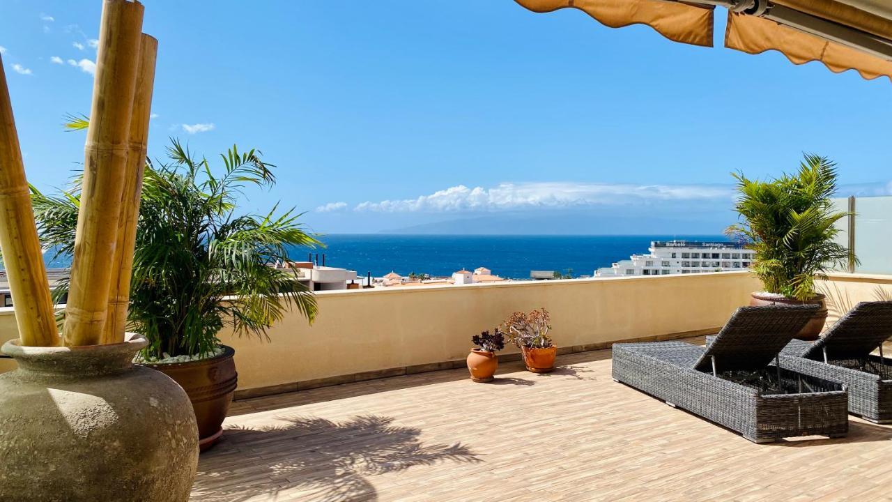 Penthouse Apartment Zentral Und Ruhig Gelegen Puerto de Santiago  Exterior photo