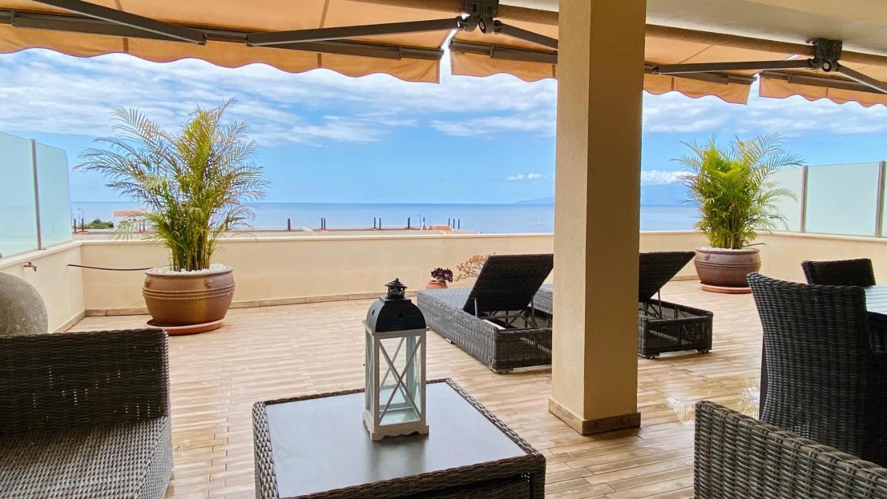 Penthouse Apartment Zentral Und Ruhig Gelegen Puerto de Santiago  Exterior photo
